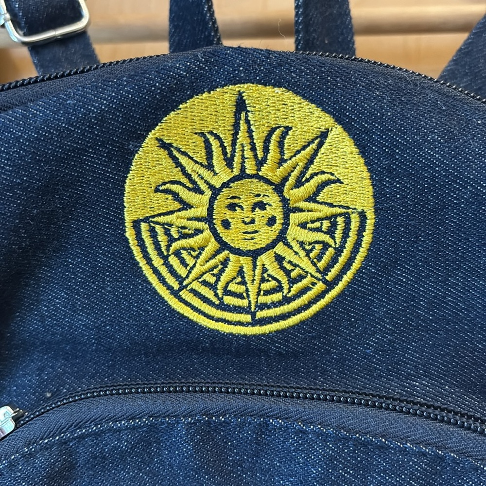 Cirque du Soleil Denim Backpack with Patches - Picture 5 of 5